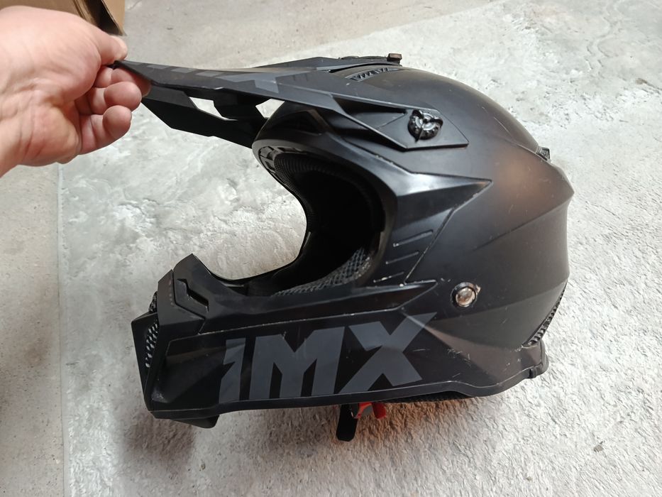 Kask motocross stan bdb rozm xxl