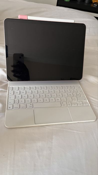 Teclado ipad branco