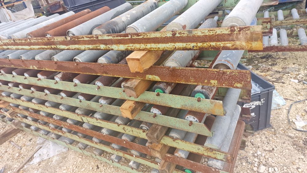 Rolos transportadores roletos 45 euros metro liniar