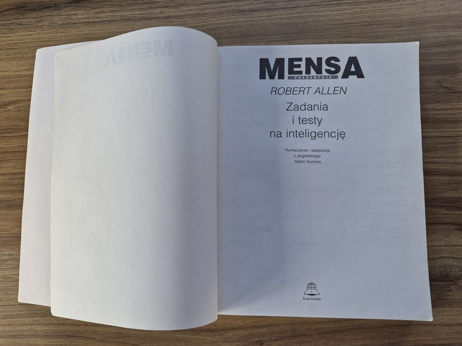 Mensa prezentuje. Zadania i testy na inteligencję - Robert Allen