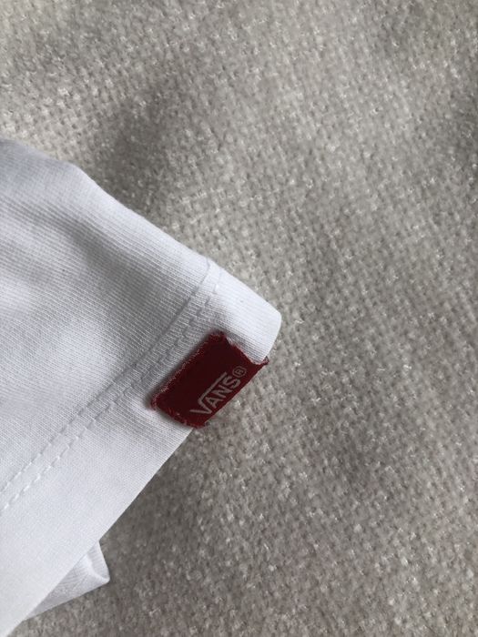 Biała koszulka vans damska