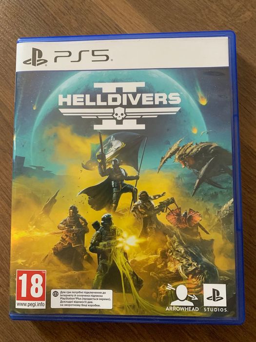 Helldivers 2 PS5 диск