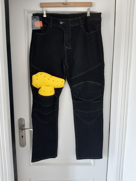 Calças p/moto com proteção