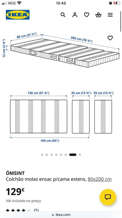 Cama criança extensível