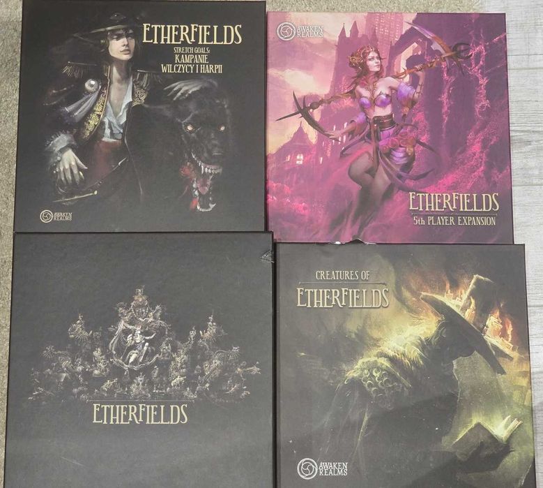 Gra Planszowa Etherfields Dream God All-in PL Sundrop + Mata