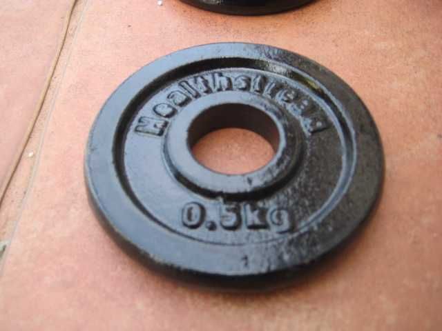 0,5kg 0,5 kg krążek obciążnik odważnik ciężarek siłownia na siłownię