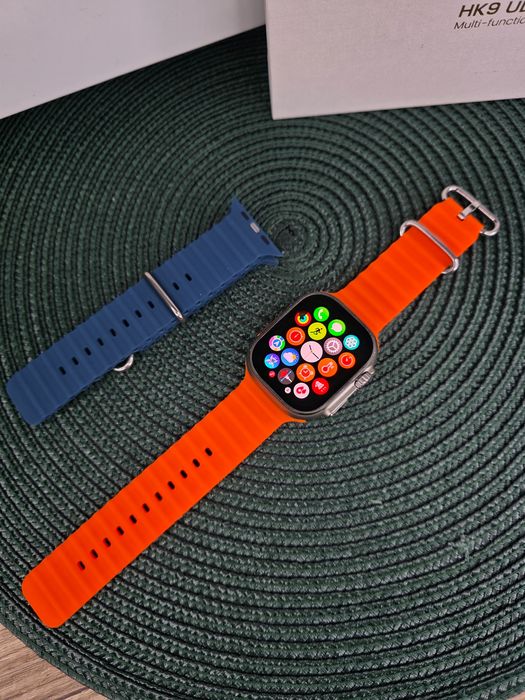 Watch HK Ultra2 Max – AMOLED 2,12", połączenia, sport, zdrowie – NOWY