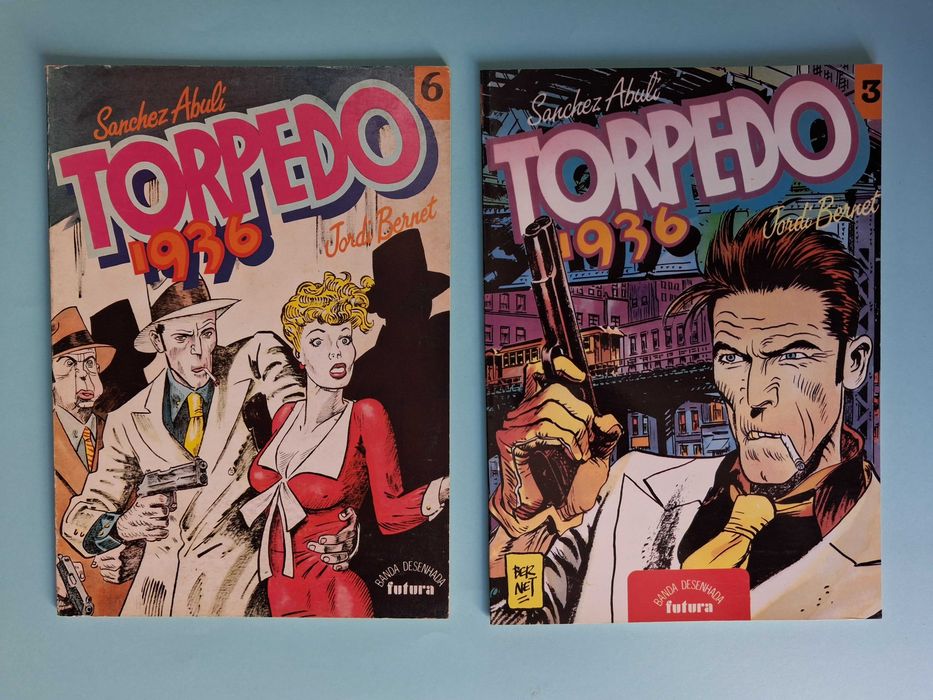 TORPEDO - Coleção completa 6 volumes Ed. Futura - Abuli Bernet Toth