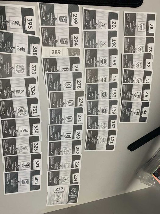 Наліпки Panini Premier League 2025