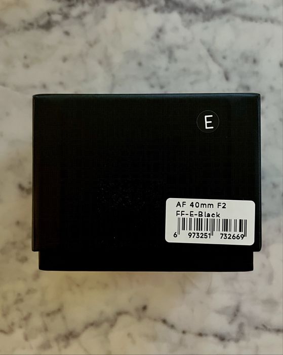 TTArtisan AF 40mm F2 Sony E