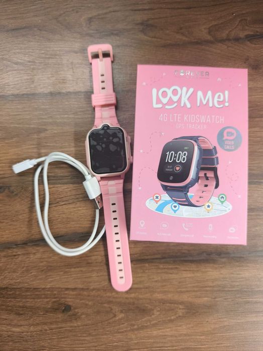 Smartwatch zegarek dziecięcy Forever Look Me! 4G LTE GPS