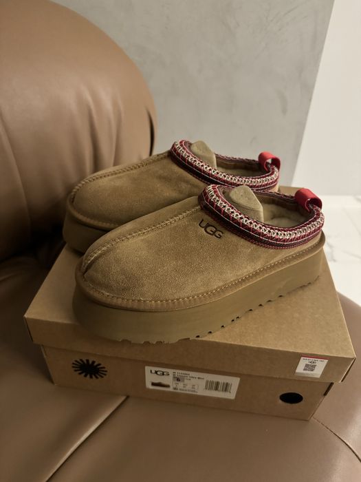 SALE Avstralia UGG Tasman Tazz Slipper Platform Chestnut (in box)