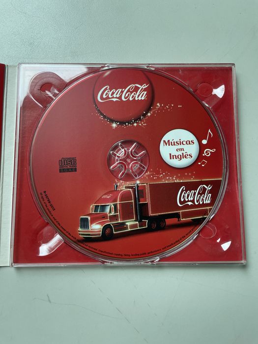 CD Coca’Cola com as Músicas Natal