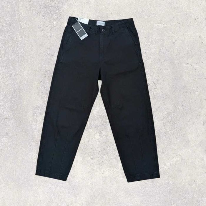 Jack & Jones barel fit ciemno granatowe spodnie cargo męskie M