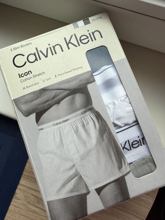 Чоловічі труси (3 шт) BOXER SLIM Calvin Klein