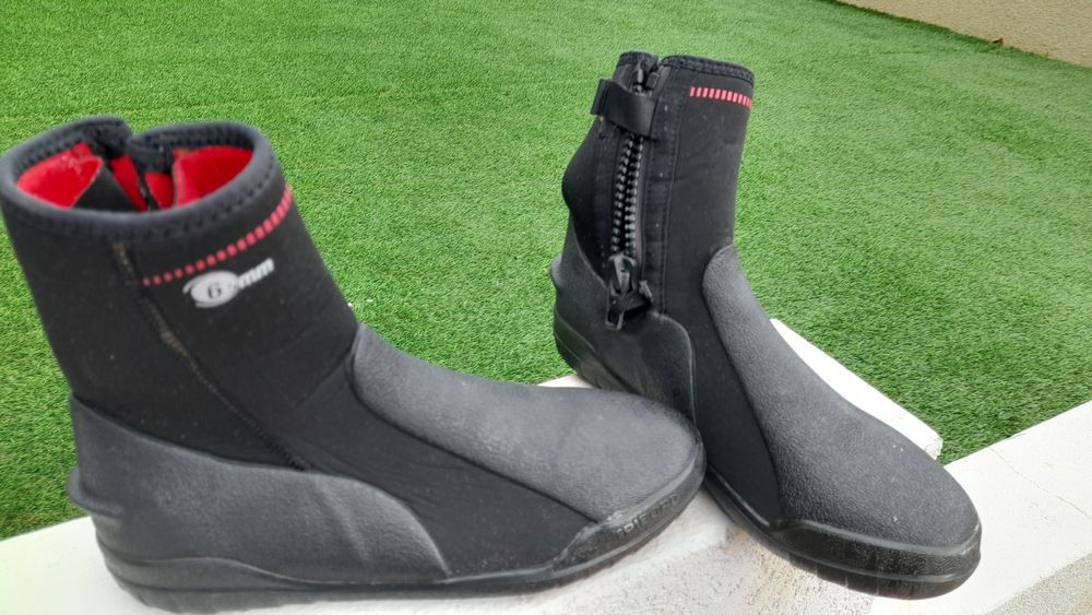 Bota neoprene 6,5mm tamanho 44/45