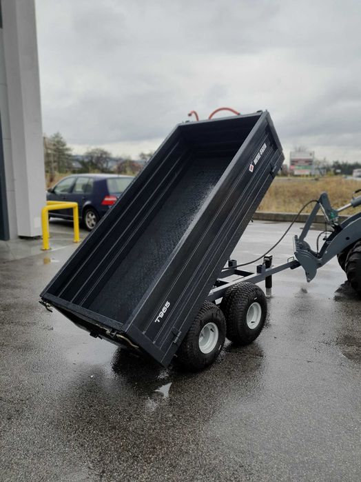 Przyczepka do Mini Ciągnika - Mini traktorka Metal-Fach T965 - 1,5 T