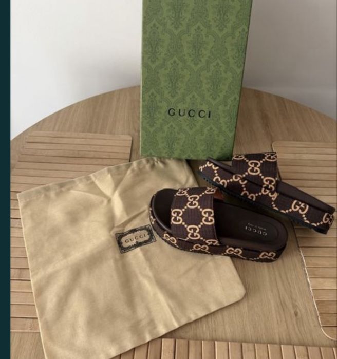 Klapki gucci piekne
