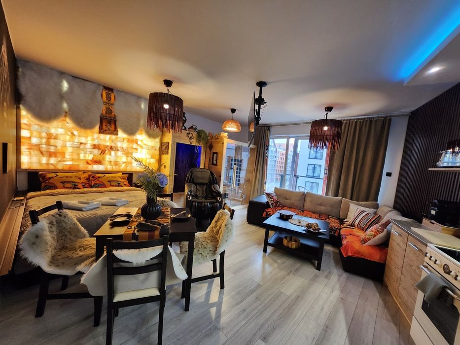 GDAŃSK Prestige HOME SPA Apartament Centrum z JACUZZI i Sauną prywatna