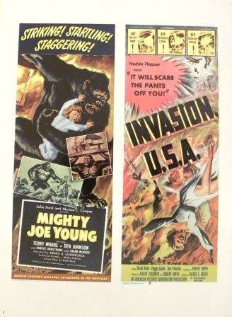 Cartazes de cinema de terror, fantasia e ficção