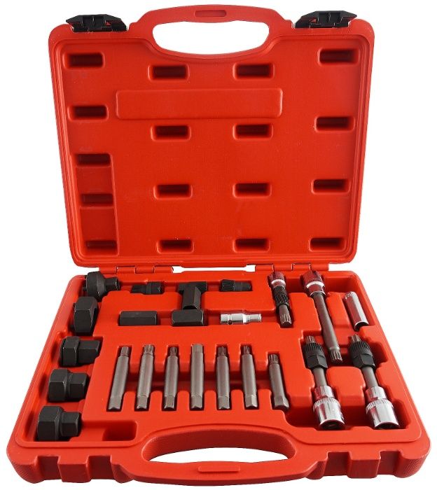 ZESTAW KLUCZY do obsługi alternatorów 24el. alternator