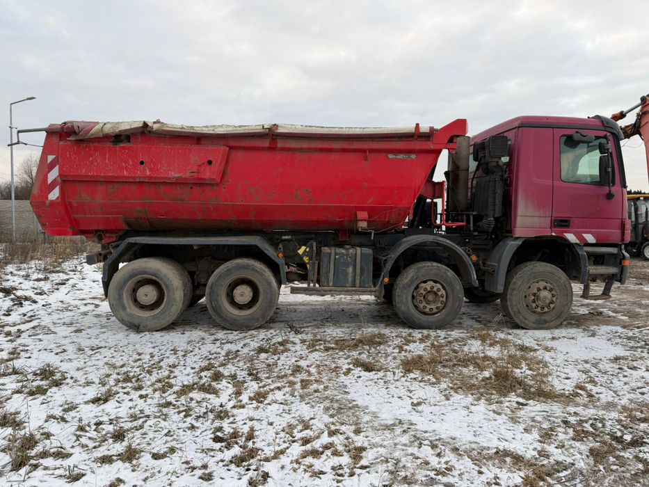 Wywrotka Mercedes Actros 4140, 8x6 Meiller! Hydroklapa