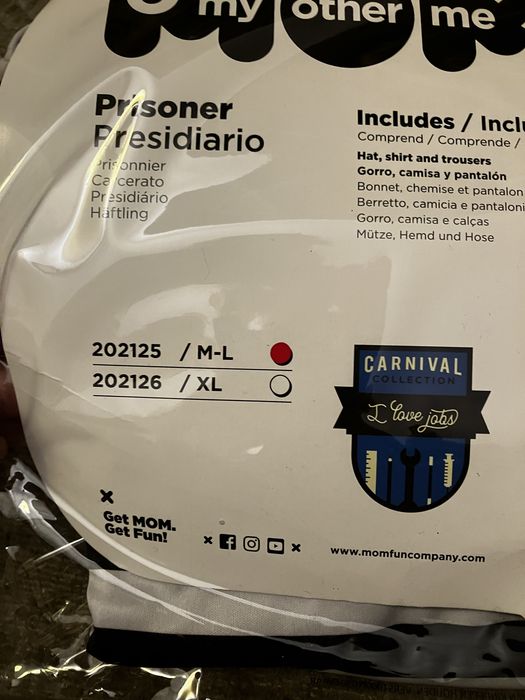 Przebranie wieźnia, prisoner M-L