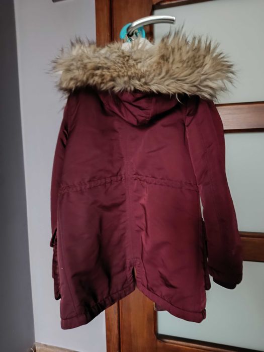 Kurtka parka zimowa H&M 140 ciepła