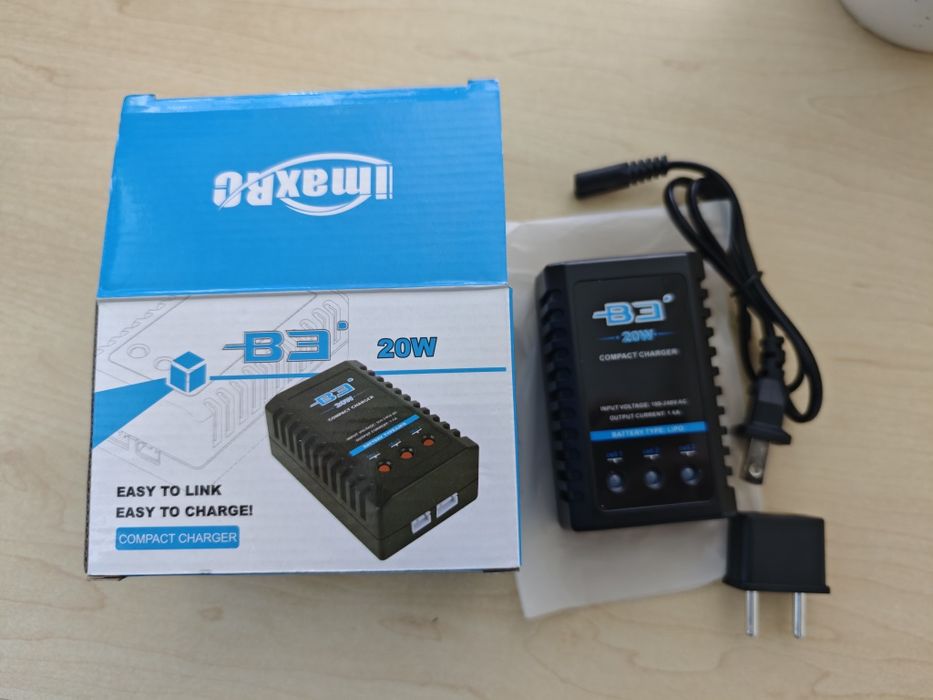 Ładowarka LiPo iMaxRC B3 20W | 2S 7.4V / 3S 11.1V | Sprawna