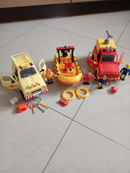 Strażak Sam zestaw pojazdów