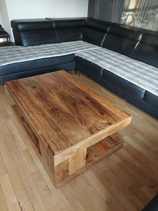 Stolik kolonialny palisander