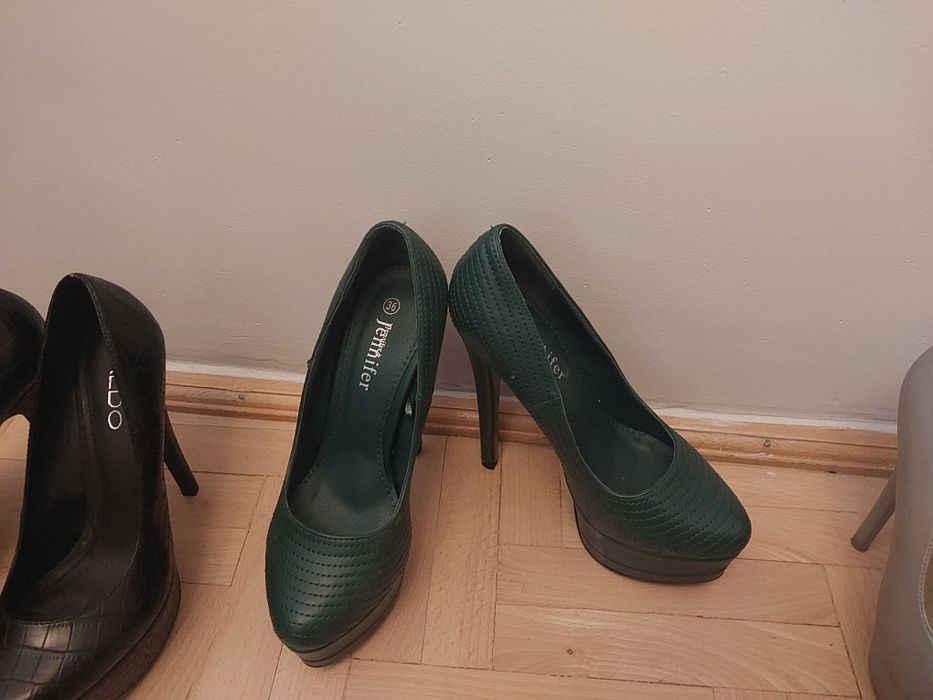 Szpilki wysoki obcas rozmiar 36 Aldo i Jennifer