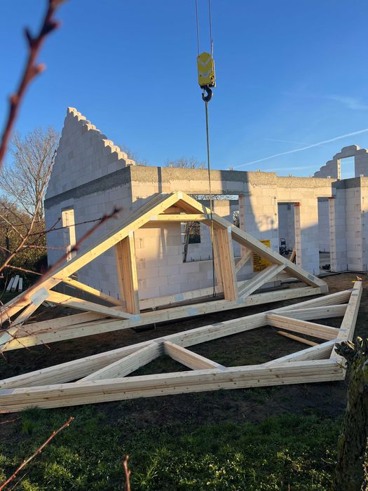 Wiązary dachowe prefabrykowane oferta na pokrycia dachowe Międzyrzecz