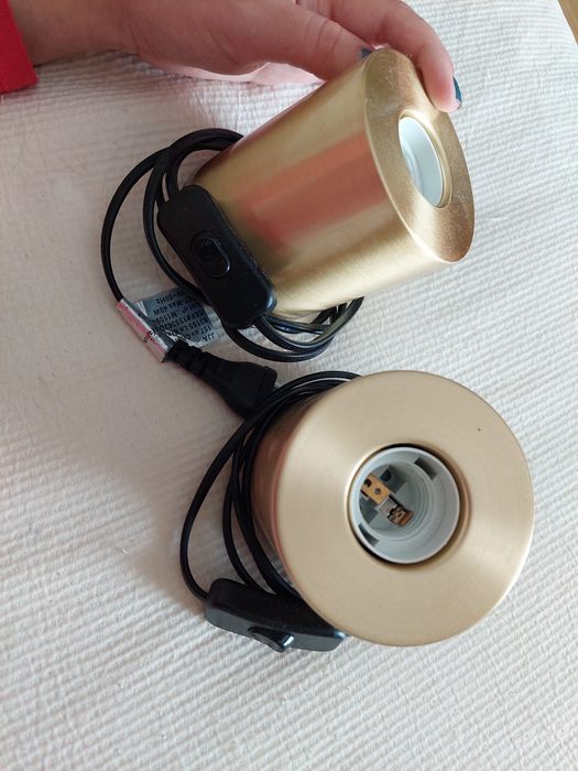 Golden Table Lamps