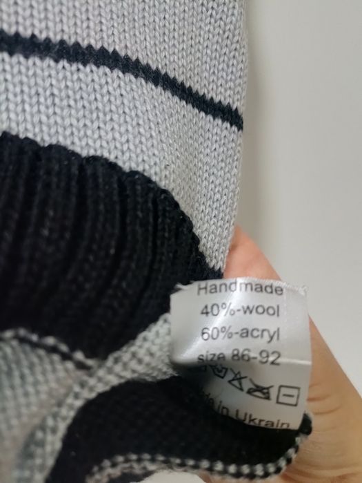 Безрукавка жилетка трикотажна дитяча на ріст 86-92