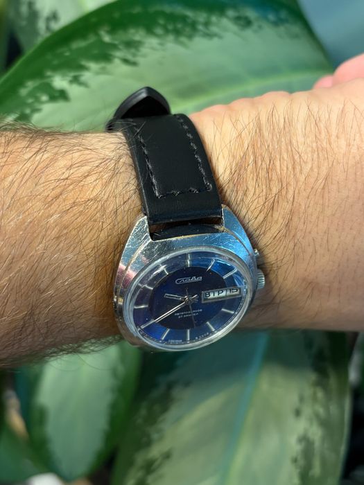 Slava Automat 27 Jewels Day-Date 2427 ZSRR