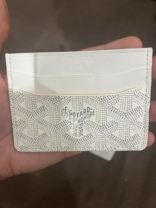 Carteira goyard branca