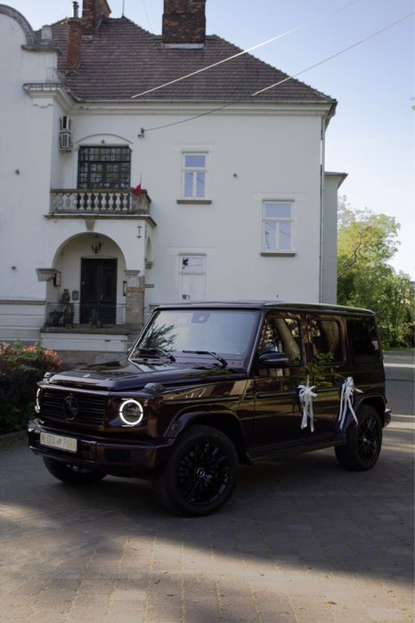Samochód do ślubu na wesele Tarnow Kraków najnowszy Mercedes G Klasa