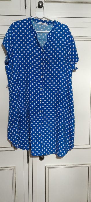 Vestido de verao polk a dot