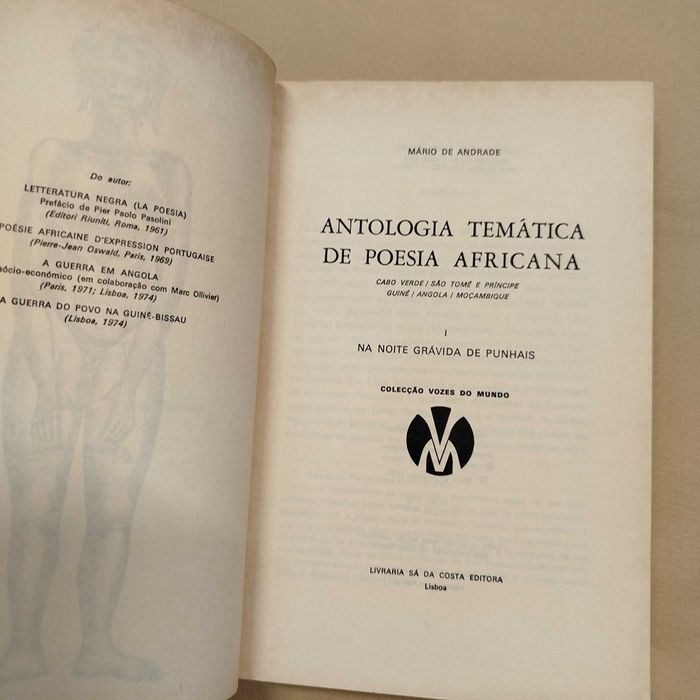 Antologia Temática de Poesia Africana 1 e 2 - Mário de Andrade