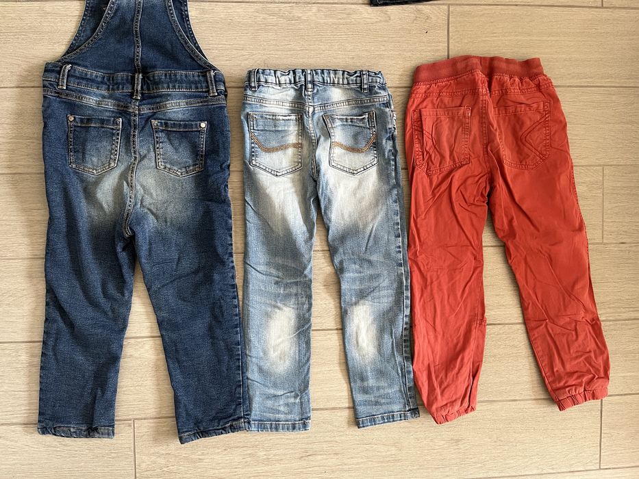 3 spodnie 3 bluzy zimowy spodnie bluza 110-116 Next, Mothercare