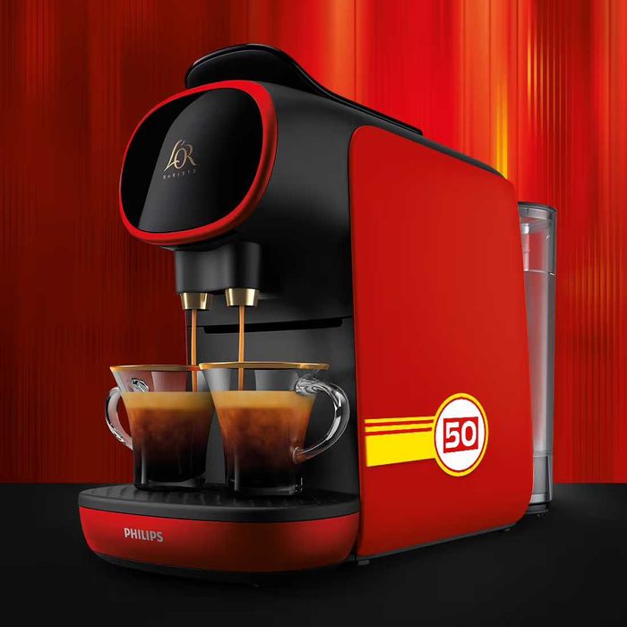 Кавомашина Phillips L'OR Ferrari Феррарі капсульна + купон на 20 євро