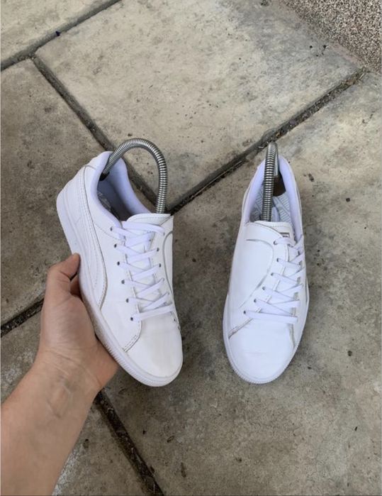 Кроссовки кеды puma натуральная кожа