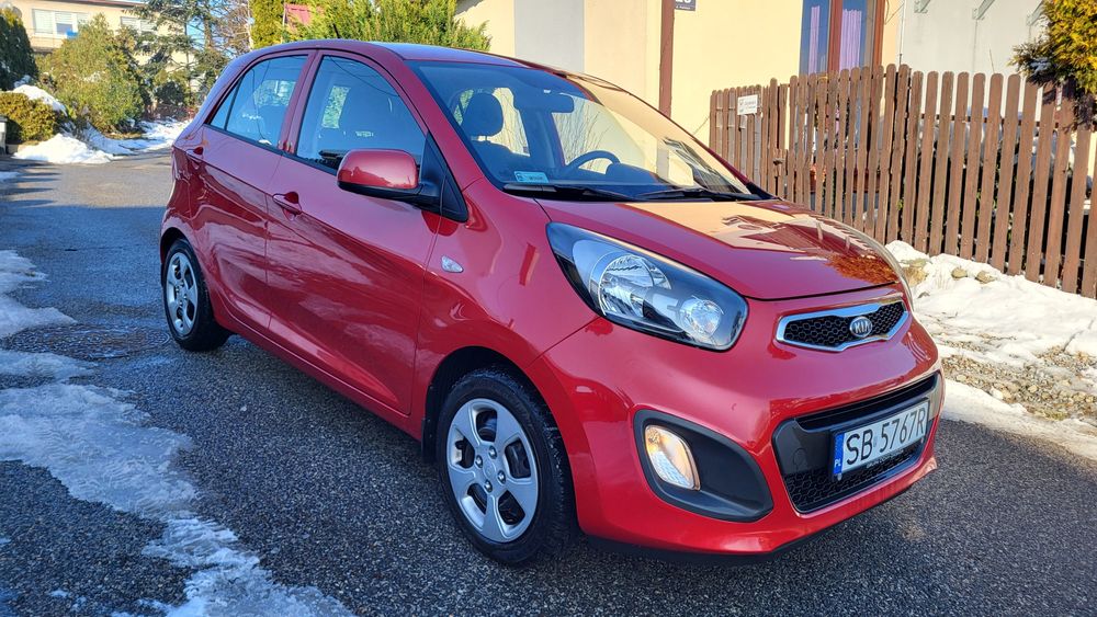 Kia Picanto 1.2 benz 2012r salon PL 1wł 100% bezwypadkowa klimatyzacja