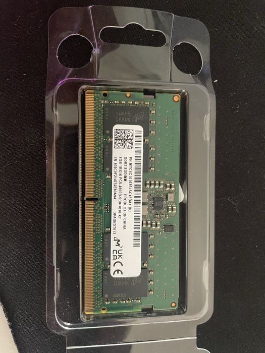 Оперативная Память Micron 8GB DDR5-4800