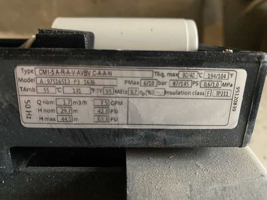 Pompa grundfos zawor danfoss
