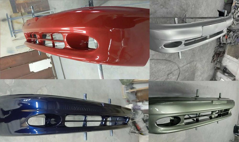 Бампер Daewo Lanos - Sens в цвете " Передний - задний " T-100 T-150