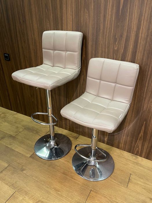 Барний стілесь модерн, капучіно, для кухні з регулюванням висоти