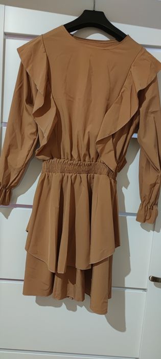 Sukienka damska  z długim rękawem