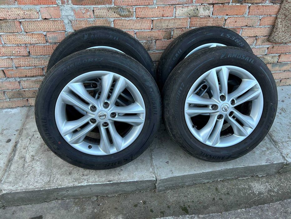 Оригінальні диски Nissan r17 5*114,3 Qashqai Rogue X-Trail Renault